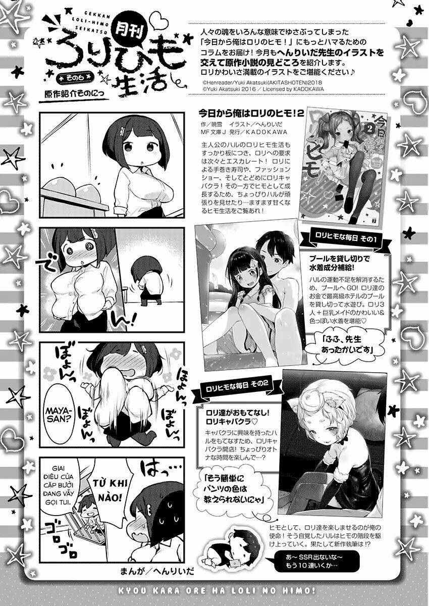 Kyou Kara Ore Wa Loli No Himo! Chapter 6 - Trang 2