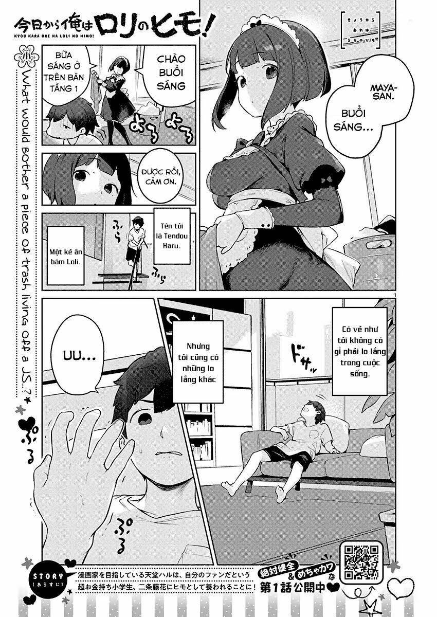 Kyou Kara Ore Wa Loli No Himo! Chapter 6 - Trang 2