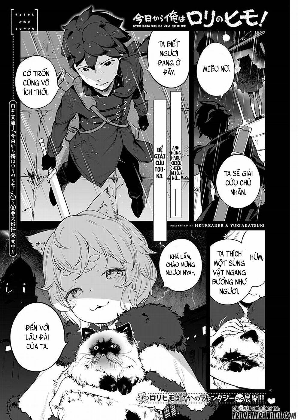 Kyou Kara Ore Wa Loli No Himo! Chapter 4 - Trang 2