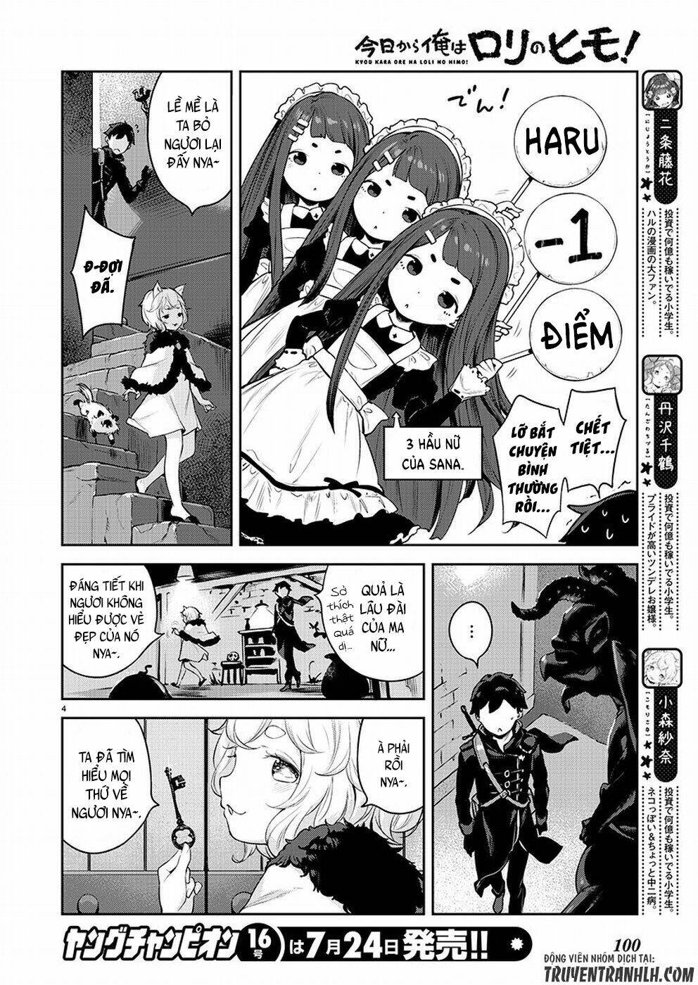 Kyou Kara Ore Wa Loli No Himo! Chapter 4 - Trang 2