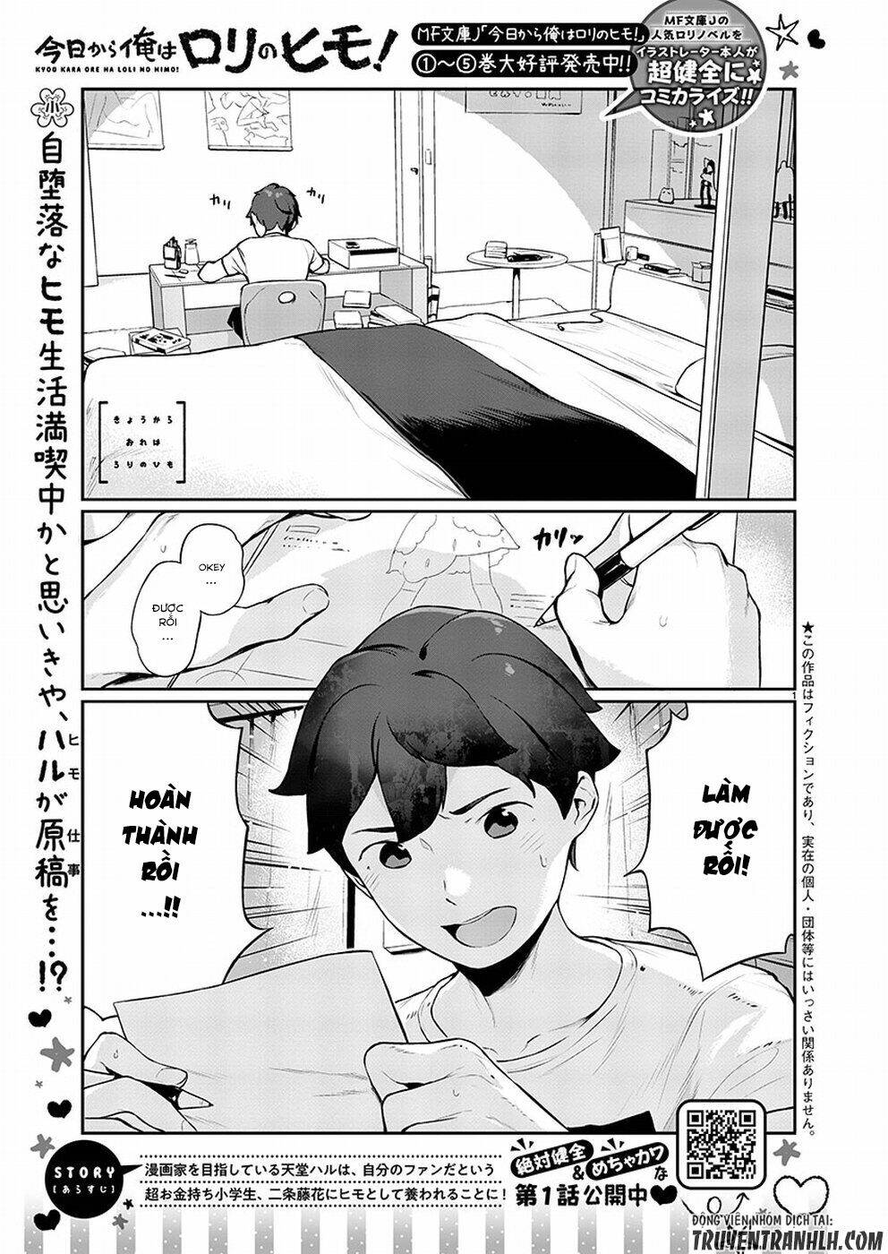 Kyou Kara Ore Wa Loli No Himo! Chapter 3 - Trang 2