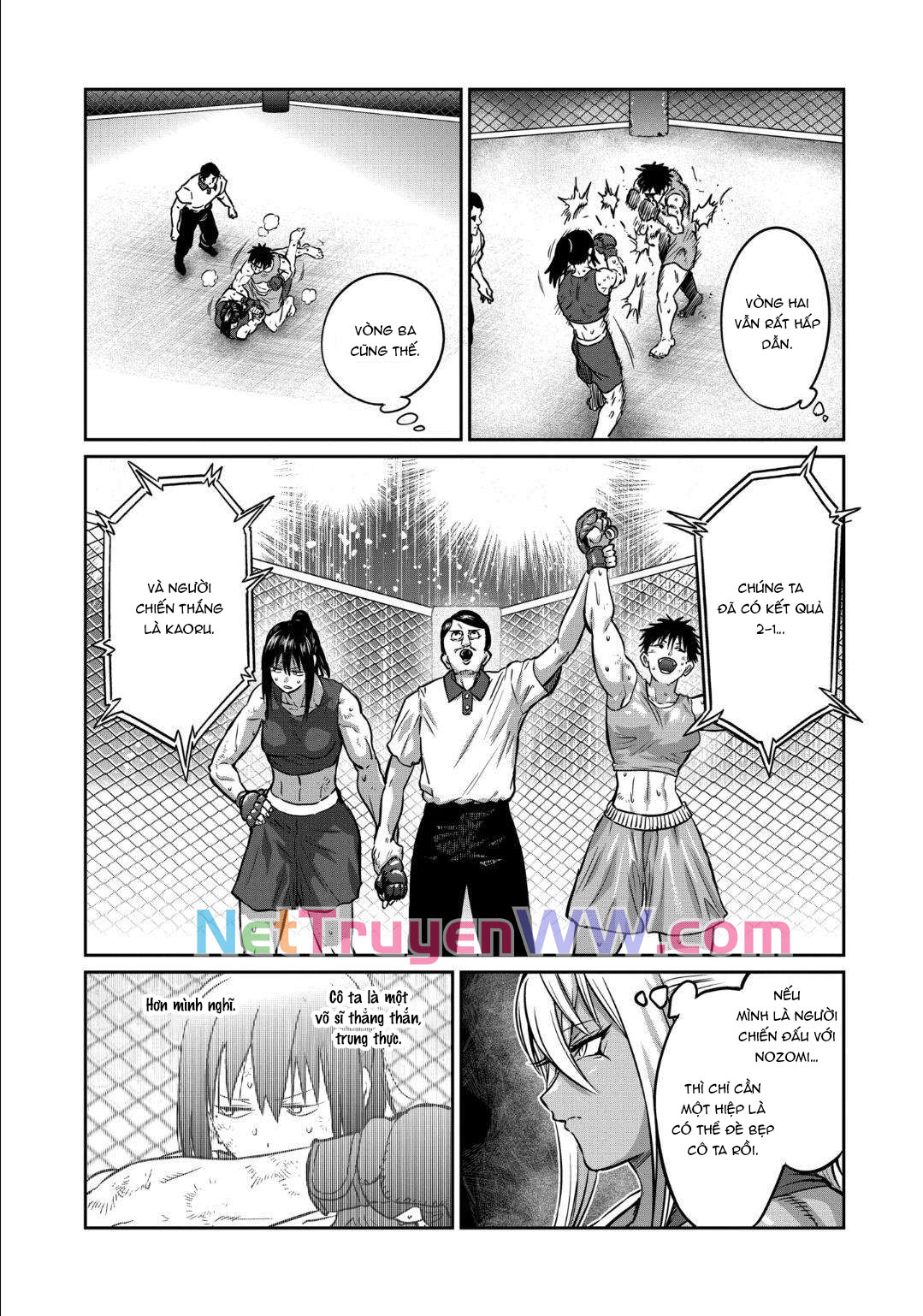 Isshou Senkin – Sàn Đấu Điên Rồ Chapter 38 - Trang 2