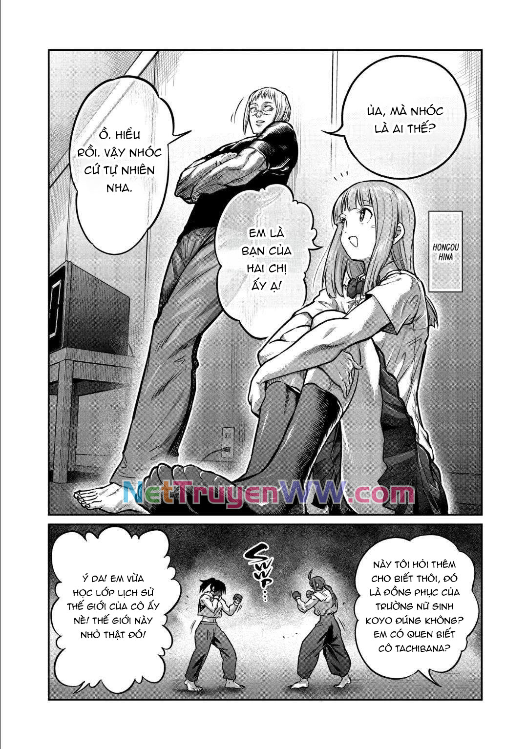 Isshou Senkin – Sàn Đấu Điên Rồ Chapter 38 - Trang 2