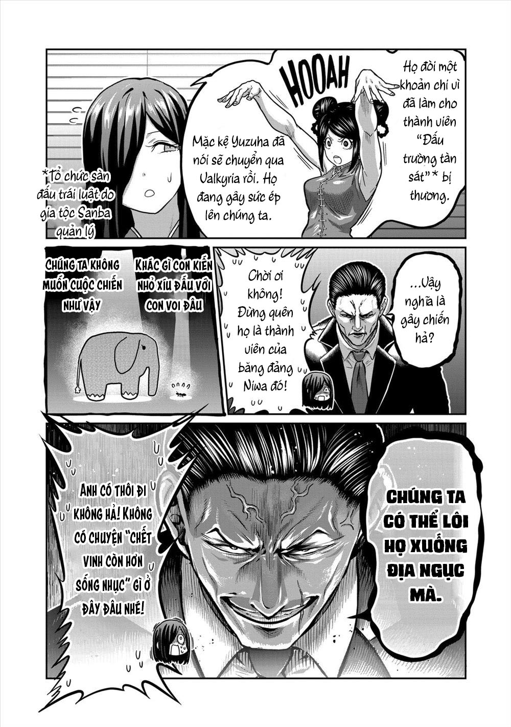 Isshou Senkin – Sàn Đấu Điên Rồ Chapter 17 - Trang 2