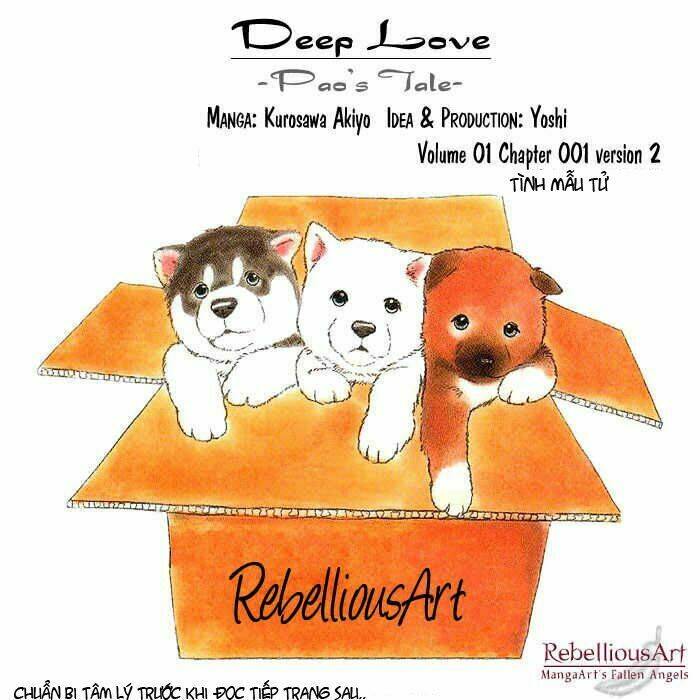 Deep Love – Pao No Monogatari Chapter 1 - Trang 2