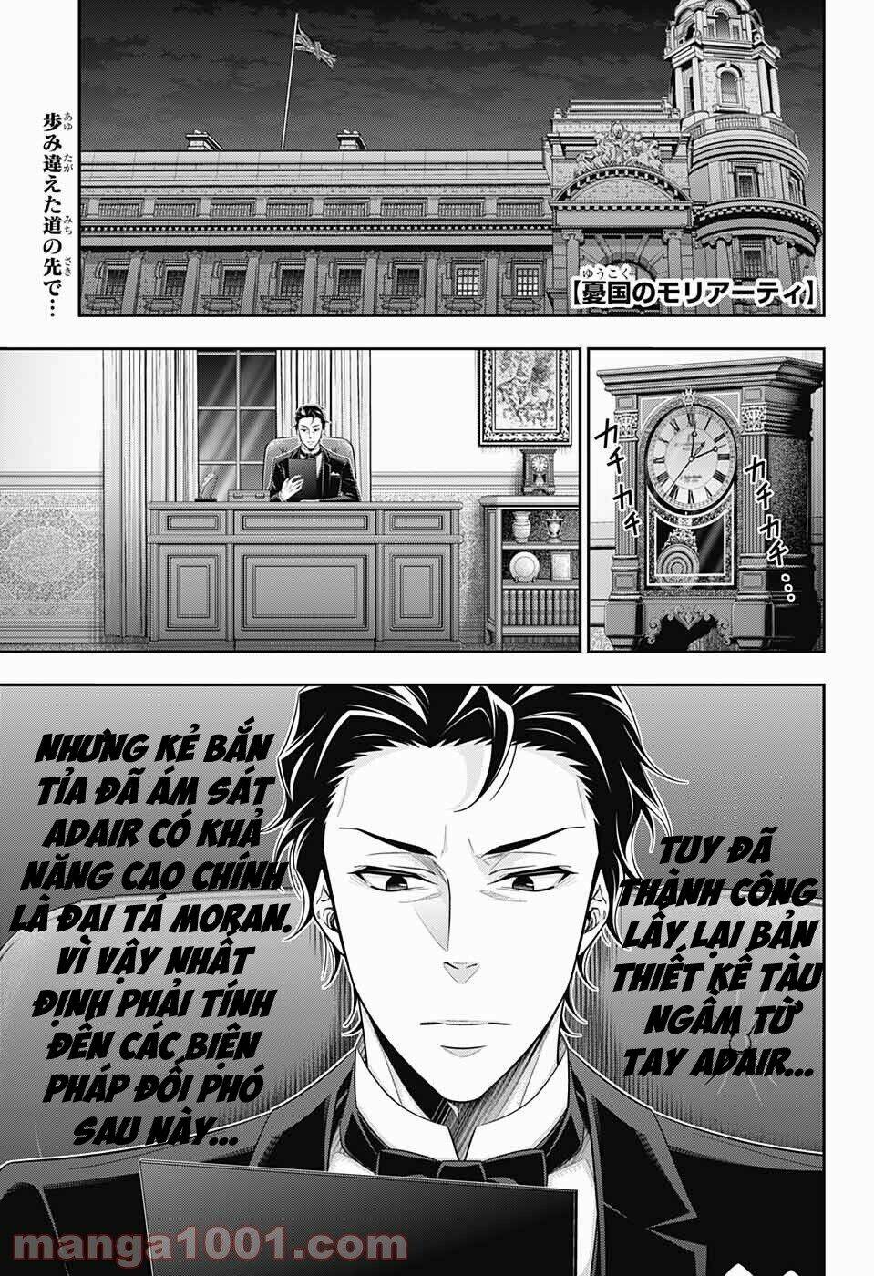 Nhà Ái Quốc Moriarty Chapter 58 - Trang 2