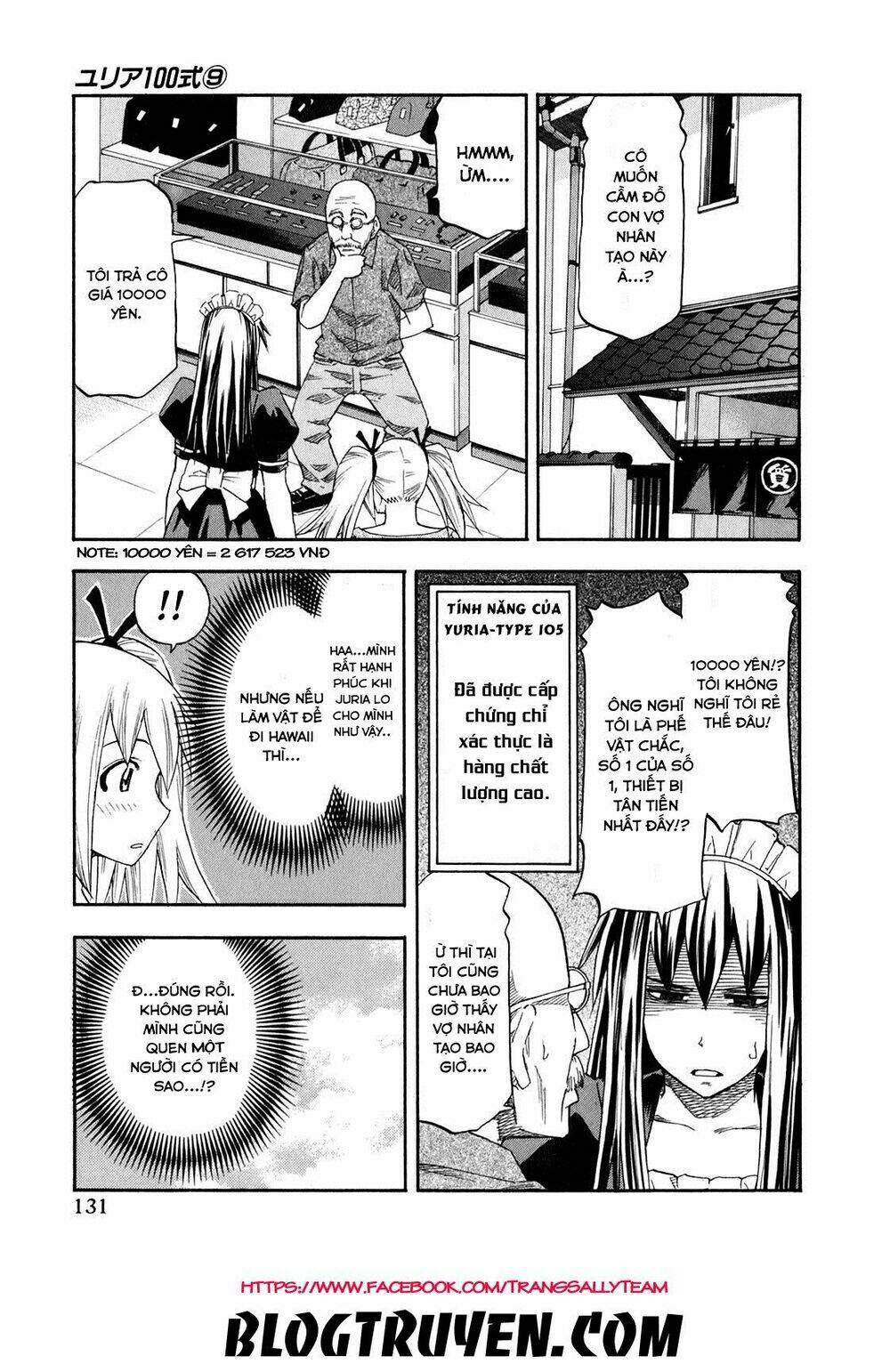 Yuria 100 Shiki Chapter 71 - Trang 2