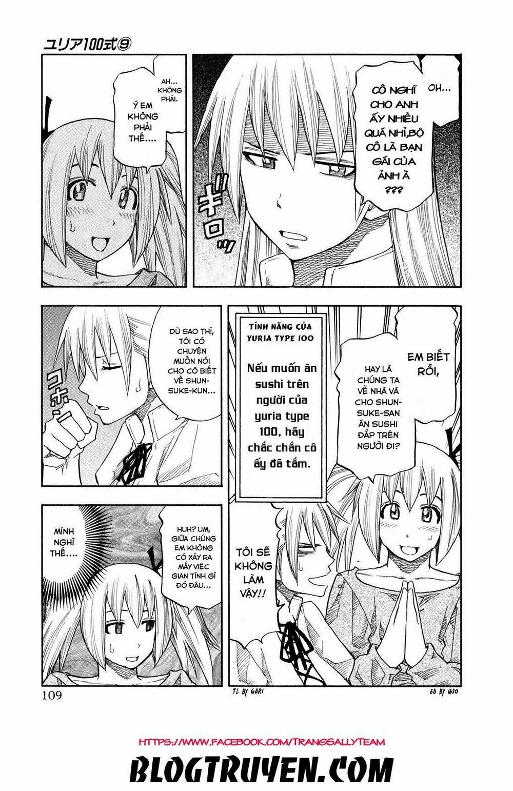 Yuria 100 Shiki Chapter 70 - Trang 2