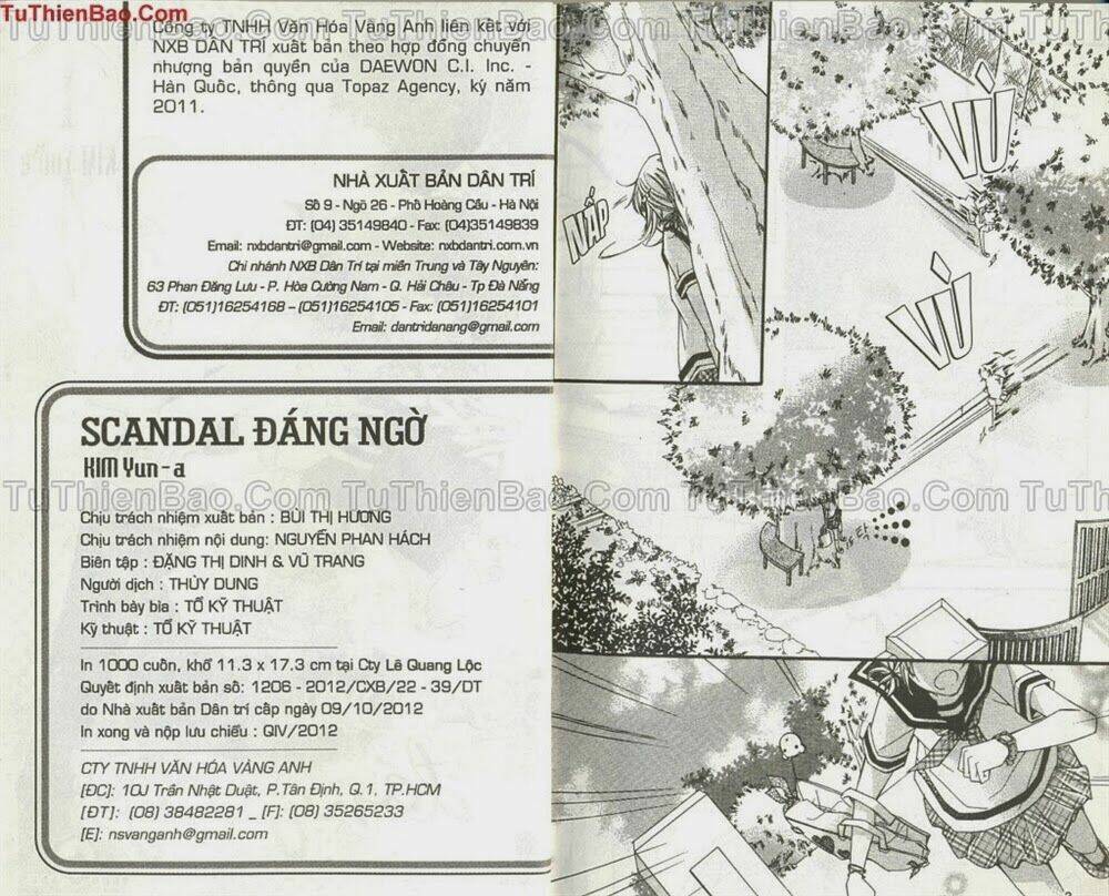 Scandal Đáng Ngờ Chapter 1 - Trang 2