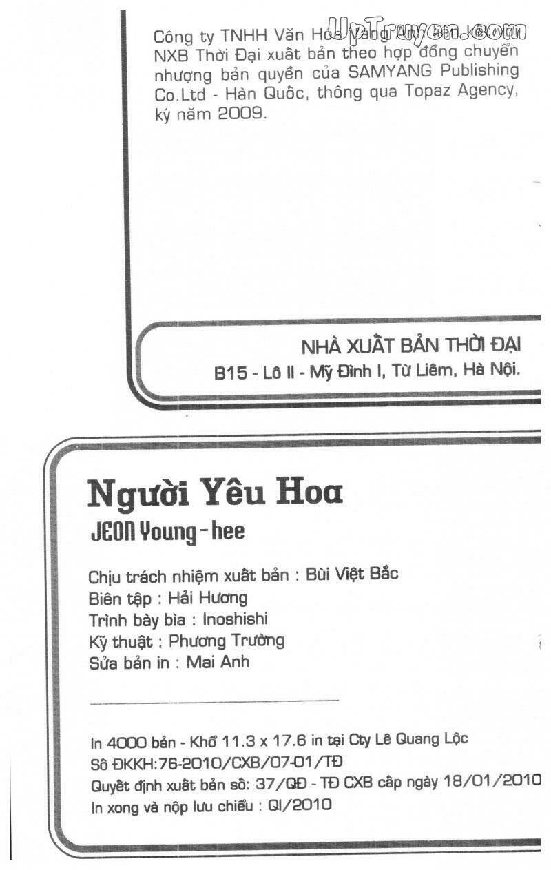 Người Yêu Hoa Chapter 6 - Trang 2