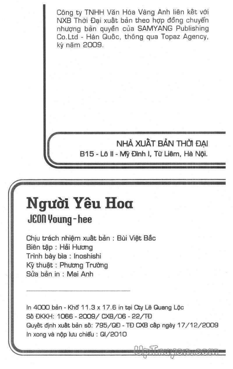 Người Yêu Hoa Chapter 4 - Trang 2