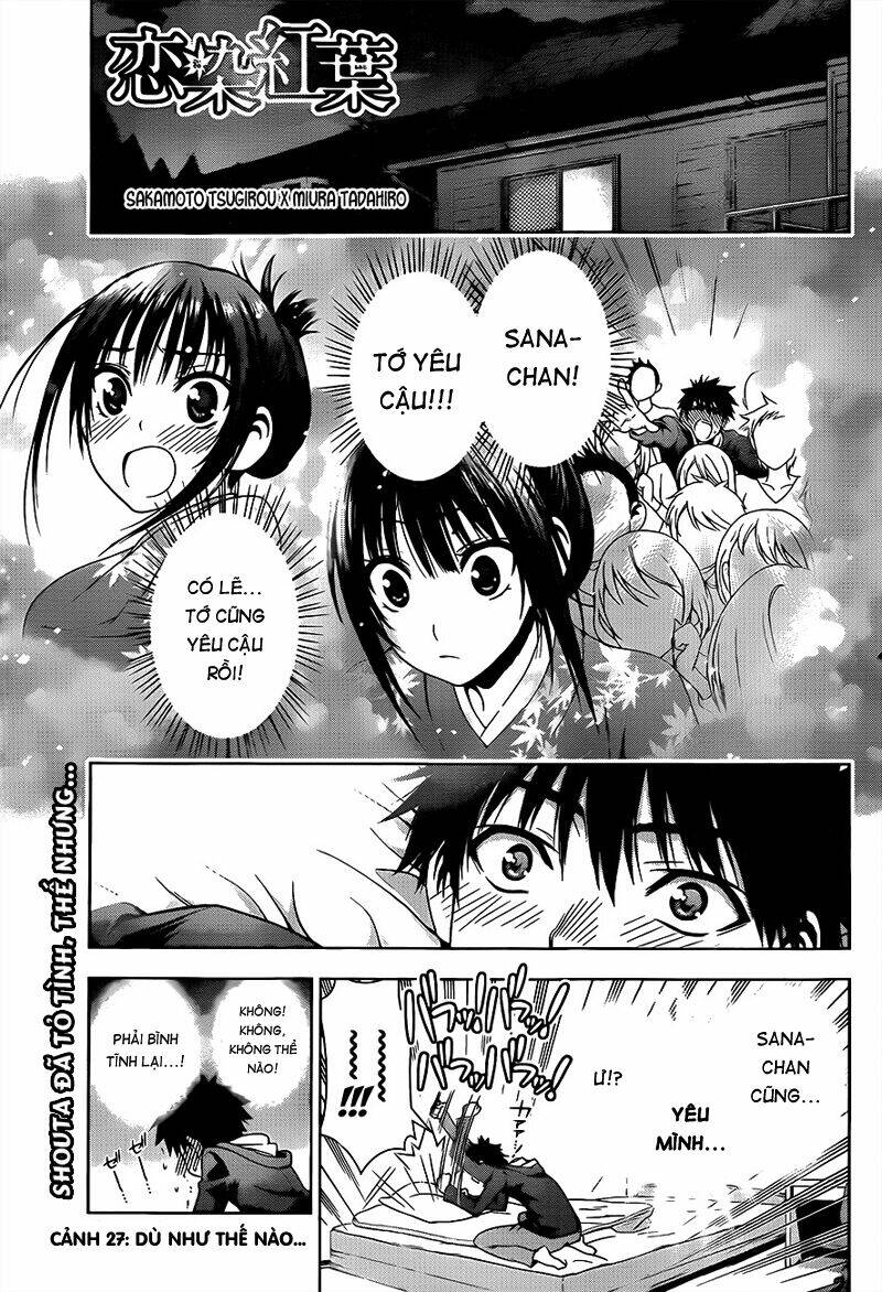 Koisome Momiji Chapter 27 - Trang 2