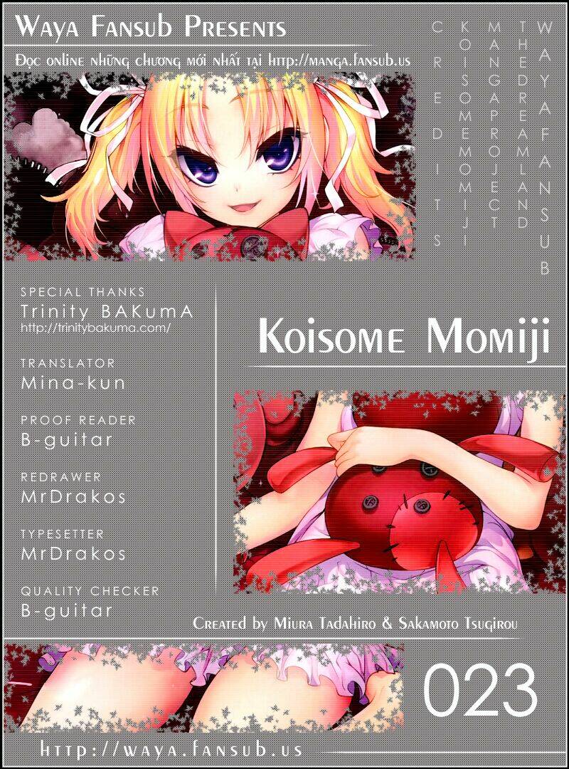 Koisome Momiji Chapter 23 - Trang 2