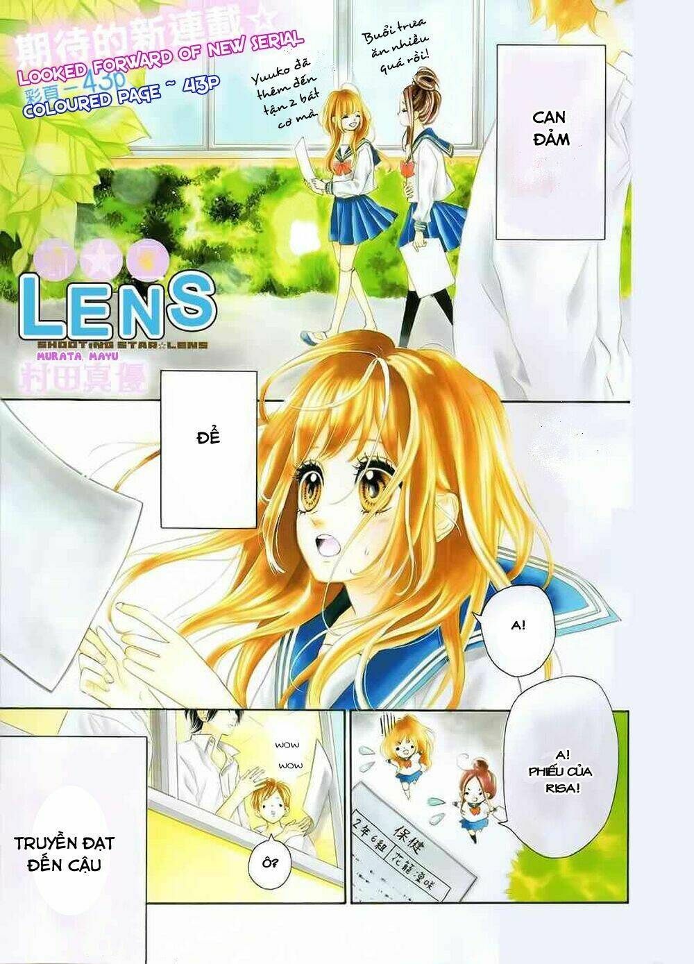 Nagareboshi Lens Chapter 5 - Trang 2