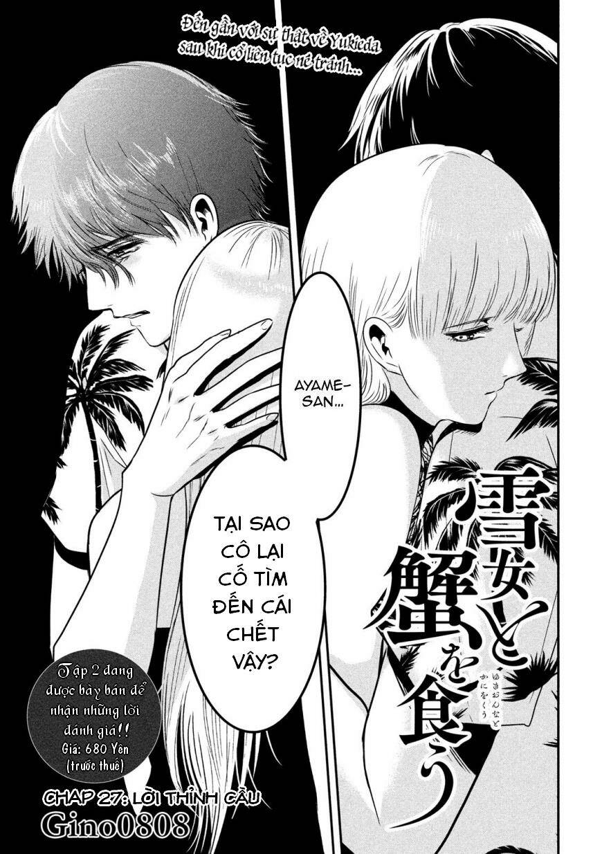 Yukionna To Kani Wo Kuu Chapter 27 - Trang 2