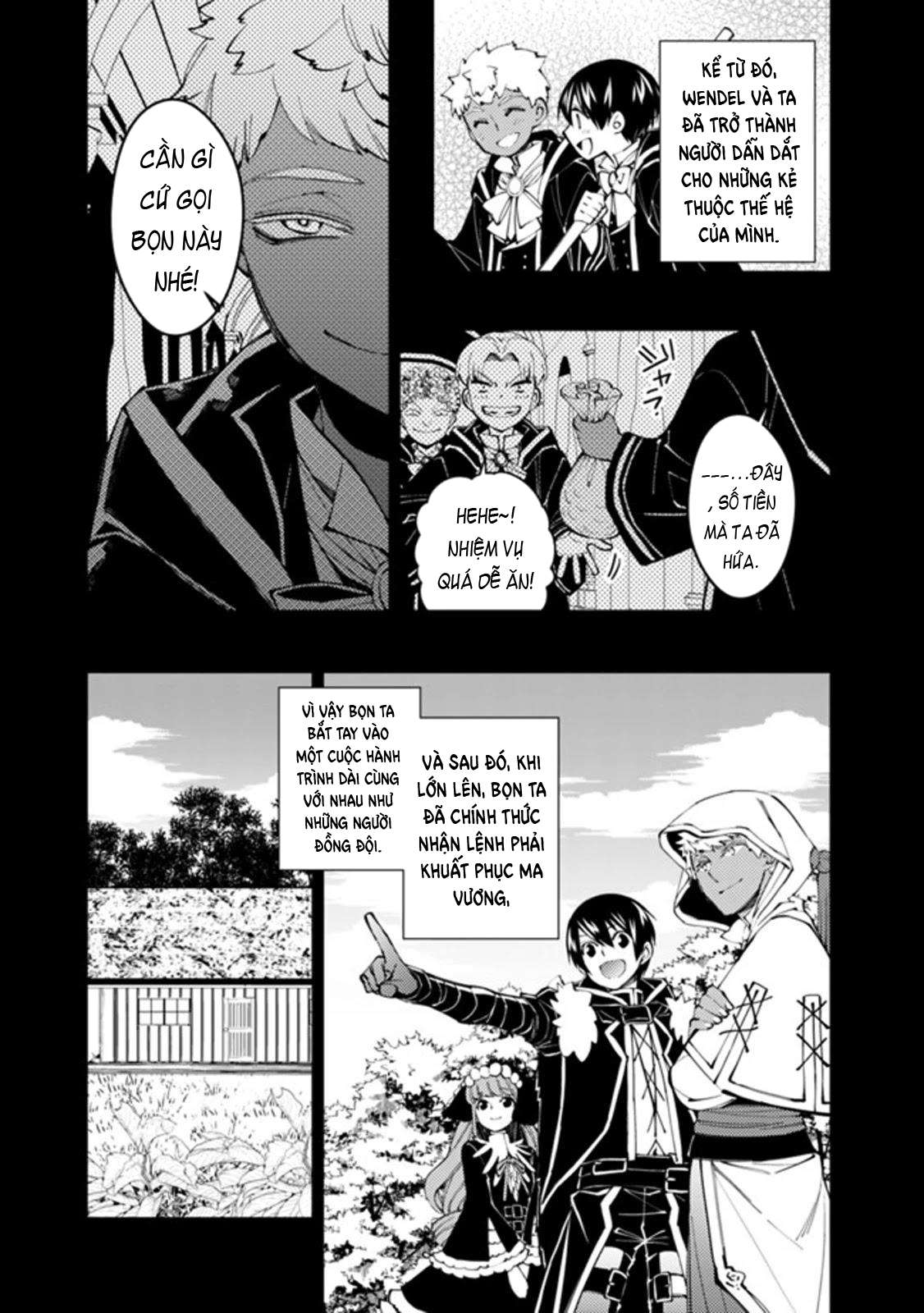 Fukushuu O Koinegau Saikyou Yuusha Wa, Yami No Chikara De Senmetsu Musou Suru Chapter 41 - Trang 2