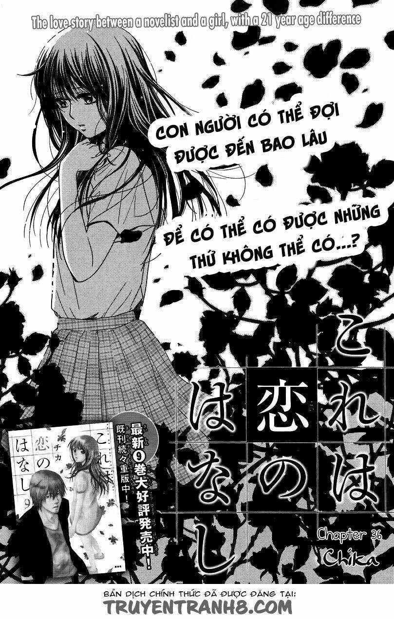 Kore Wa Koi No Hanashi Chapter 36 - Trang 2