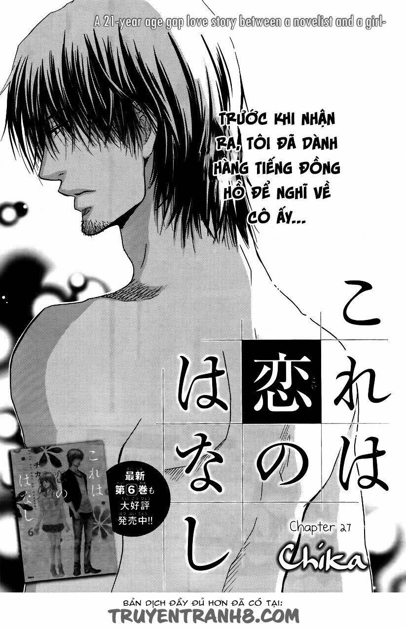 Kore Wa Koi No Hanashi Chapter 27 - Trang 2