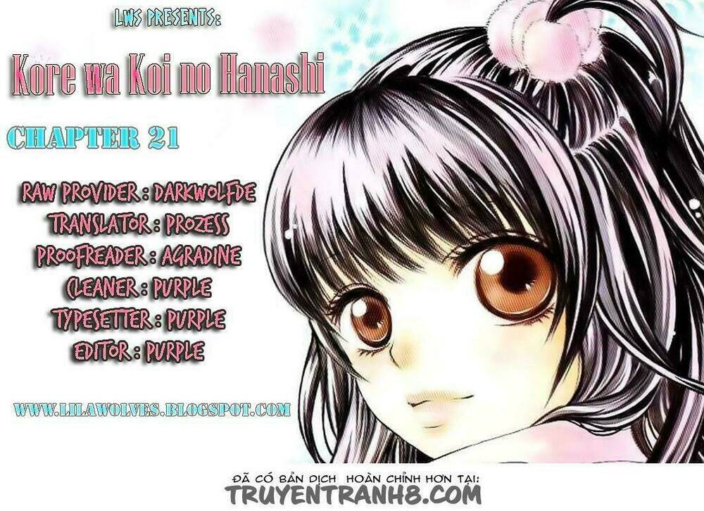 Kore Wa Koi No Hanashi Chapter 21 - Trang 2