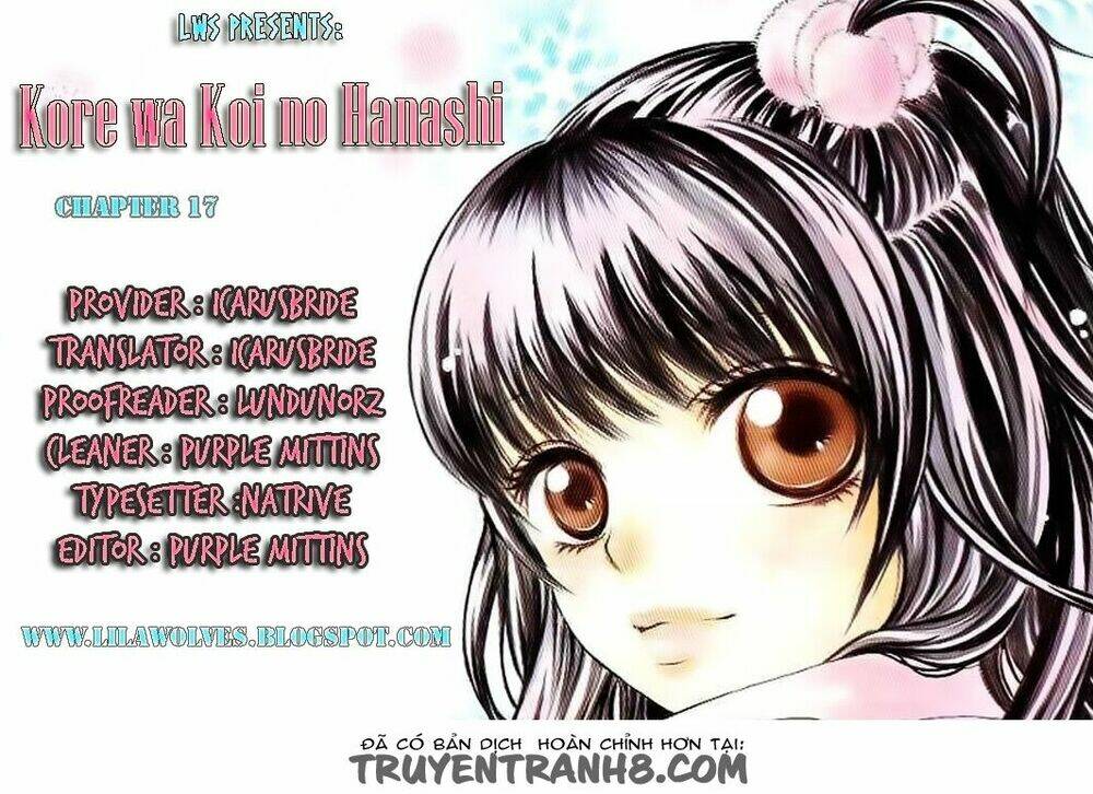 Kore Wa Koi No Hanashi Chapter 17 - Trang 2