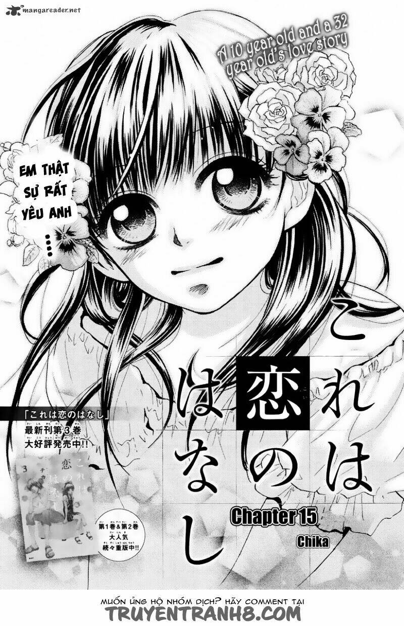 Kore Wa Koi No Hanashi Chapter 15 - Trang 2