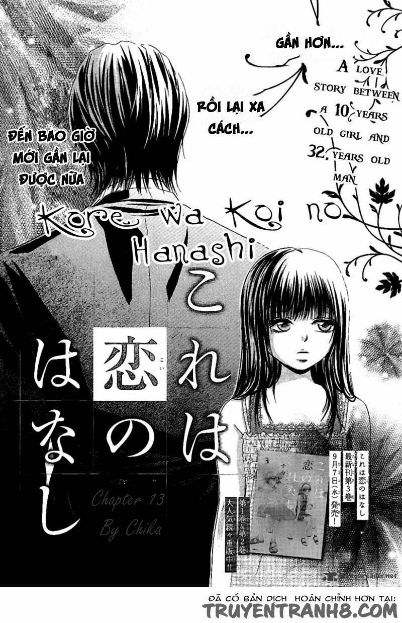 Kore Wa Koi No Hanashi Chapter 13 - Trang 2