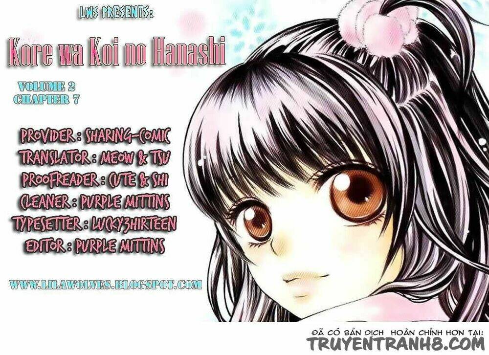 Kore Wa Koi No Hanashi Chapter 7 - Trang 2