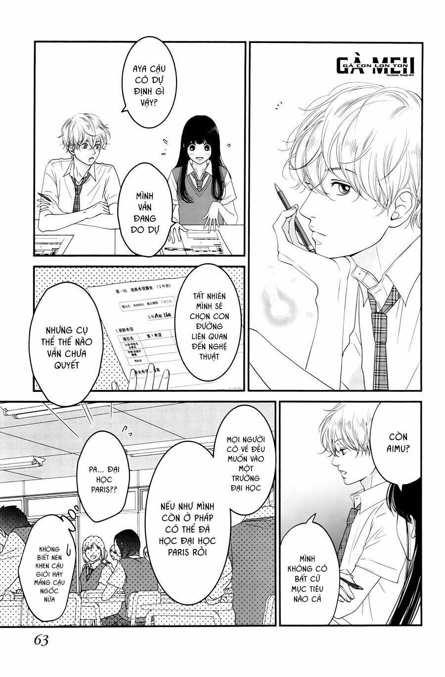 Kuchibiru Ni Kimi No Iro Chapter 6 - Trang 2