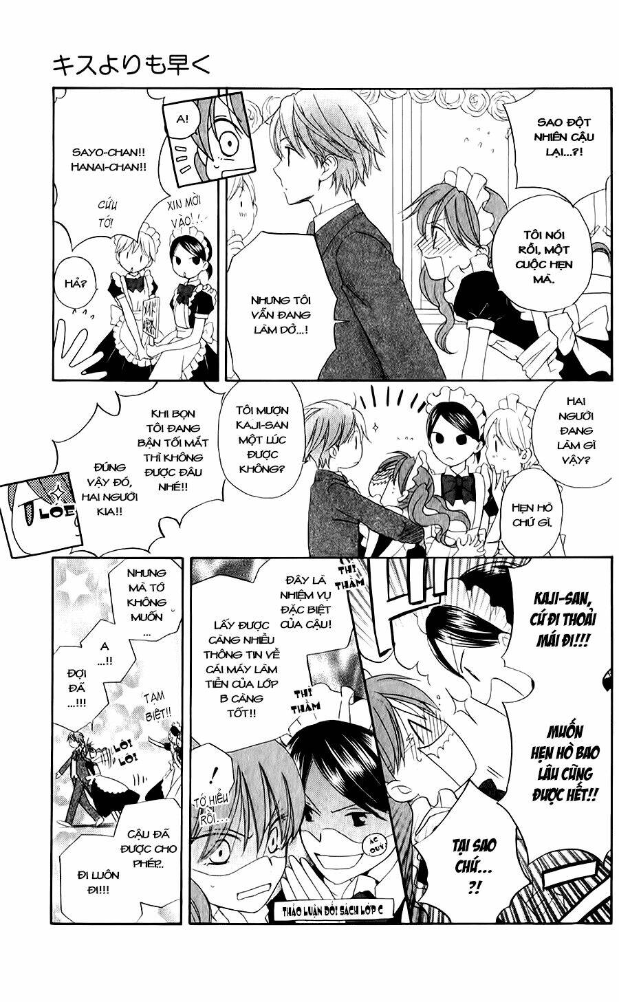 Faster Than A Kiss – Kiss Yori Mo Hayaku Chapter 45 - Trang 2