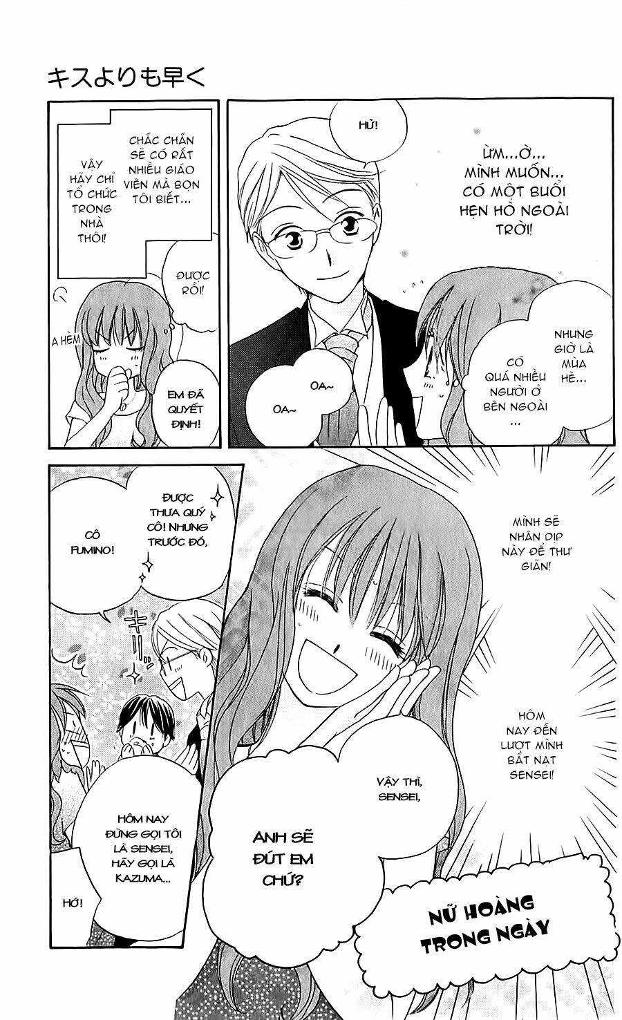 Faster Than A Kiss – Kiss Yori Mo Hayaku Chapter 41 - Trang 2