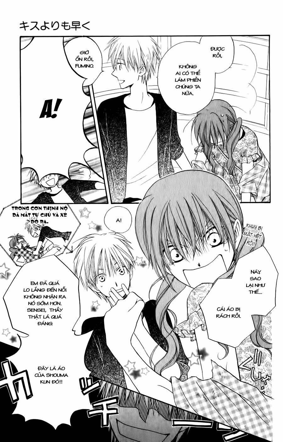 Faster Than A Kiss – Kiss Yori Mo Hayaku Chapter 37 - Trang 2