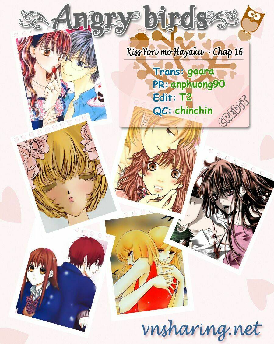 Faster Than A Kiss – Kiss Yori Mo Hayaku Chapter 16 - Trang 2