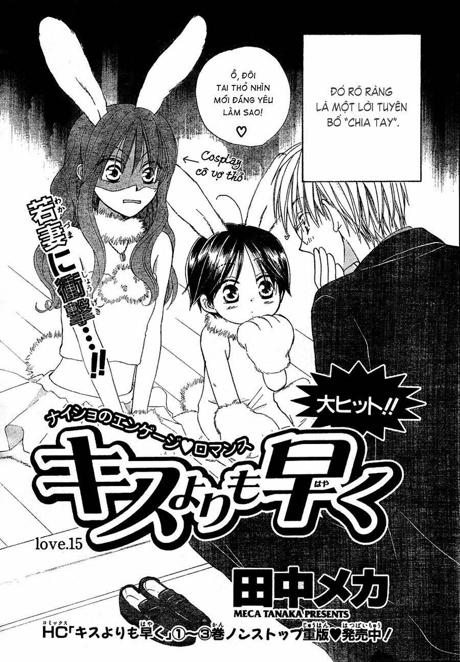 Faster Than A Kiss – Kiss Yori Mo Hayaku Chapter 15 - Trang 2