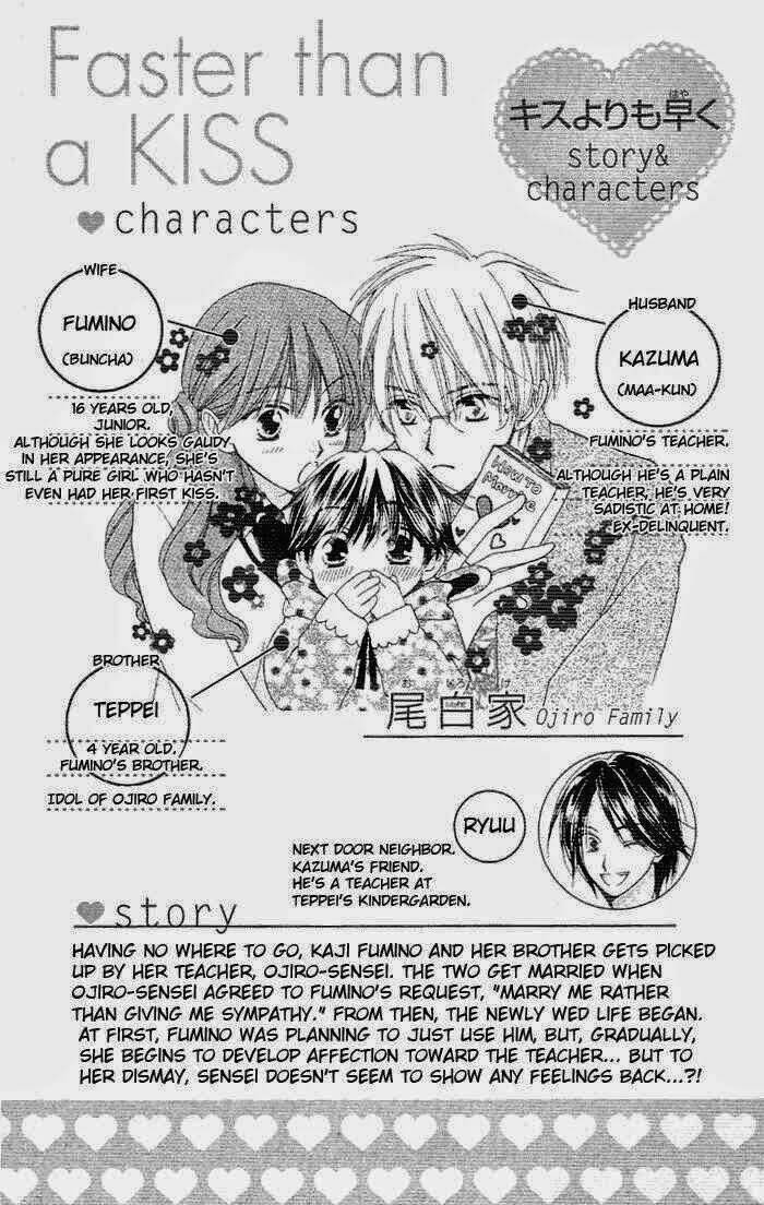 Faster Than A Kiss – Kiss Yori Mo Hayaku Chapter 3 - Trang 2