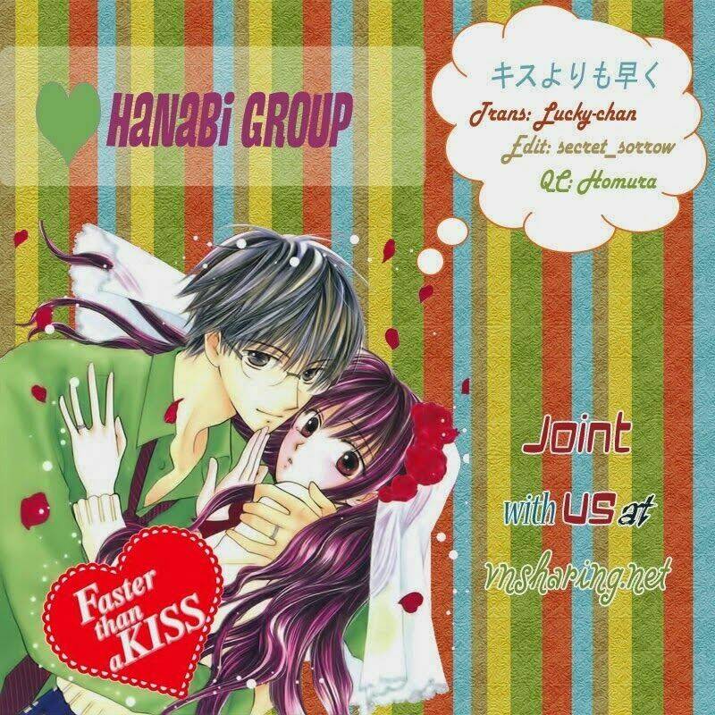 Faster Than A Kiss – Kiss Yori Mo Hayaku Chapter 1 - Trang 2