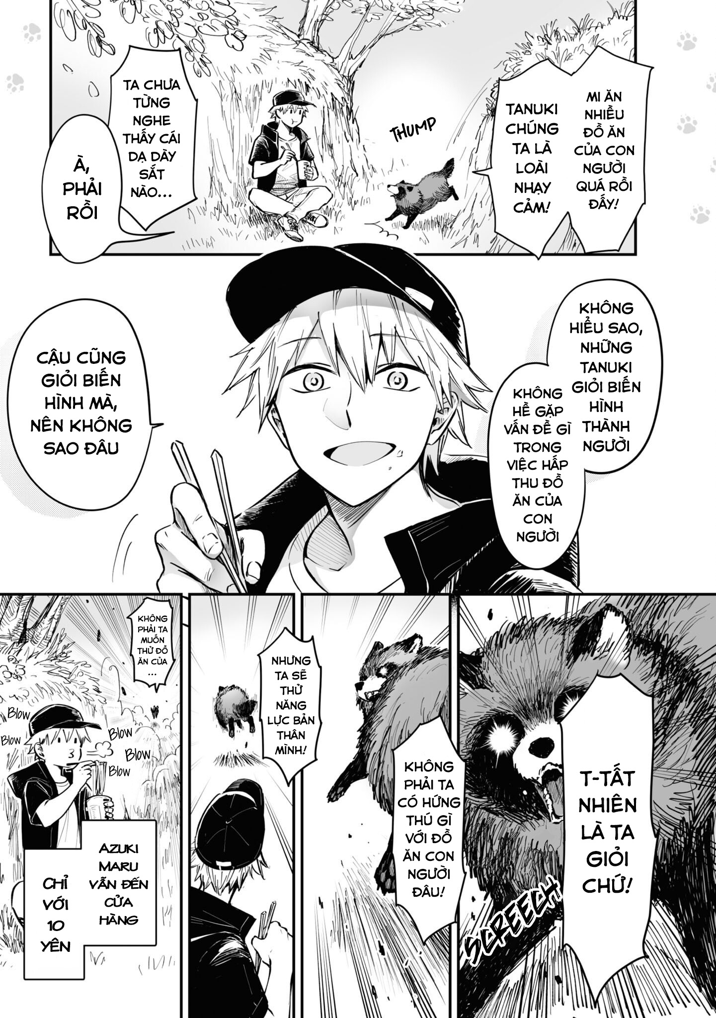 Bạn Có Muốn Làm Tanuki Không? Chapter 17.5 - Trang 2