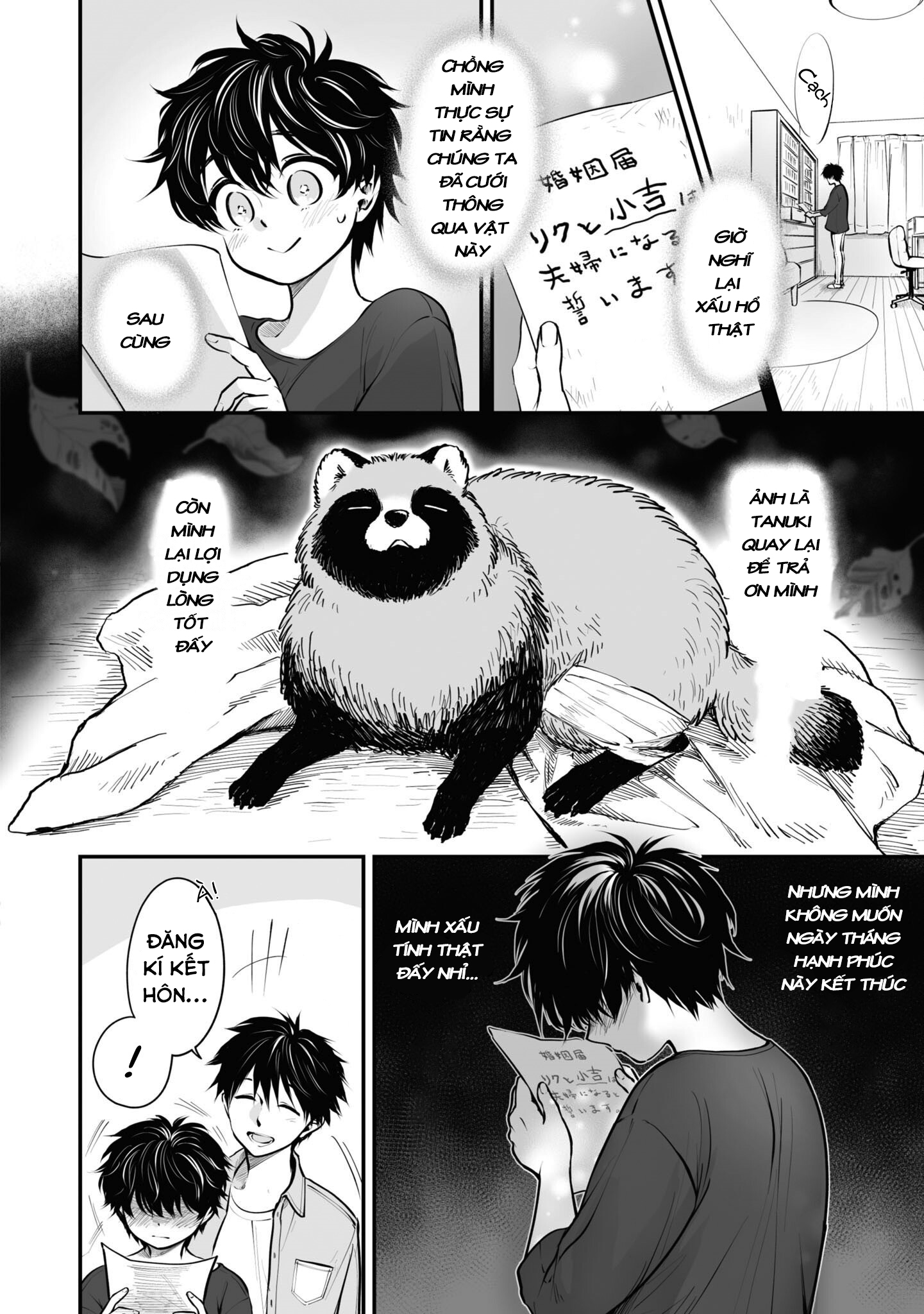 Bạn Có Muốn Làm Tanuki Không? Chapter 16 - Trang 2