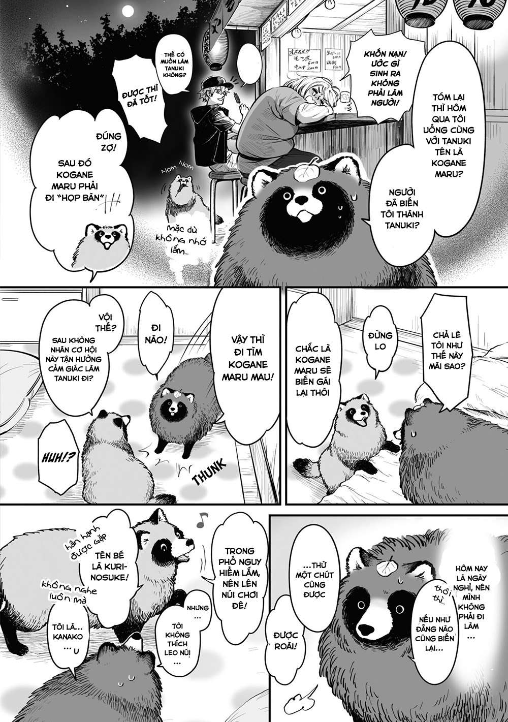 Bạn Có Muốn Làm Tanuki Không? Chapter 15 - Trang 2