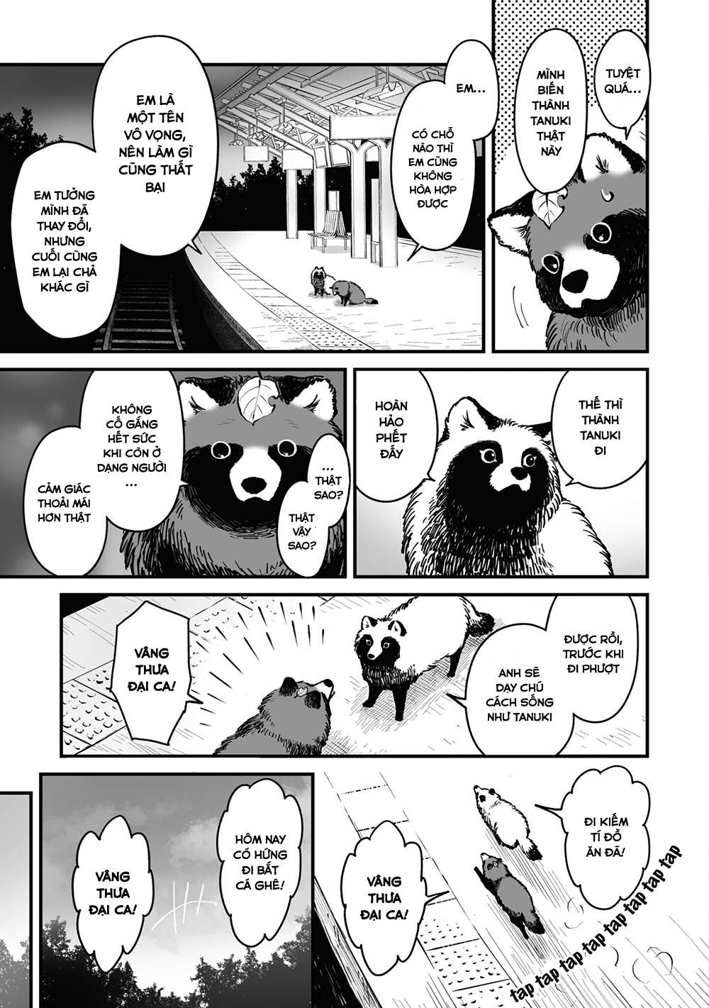 Bạn Có Muốn Làm Tanuki Không? Chapter 13 - Trang 2