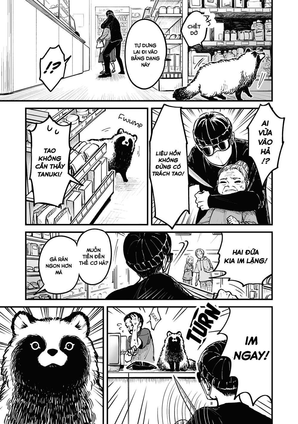 Bạn Có Muốn Làm Tanuki Không? Chapter 11 - Trang 2