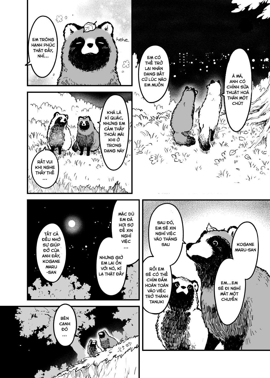 Bạn Có Muốn Làm Tanuki Không? Chapter 3 - Trang 2