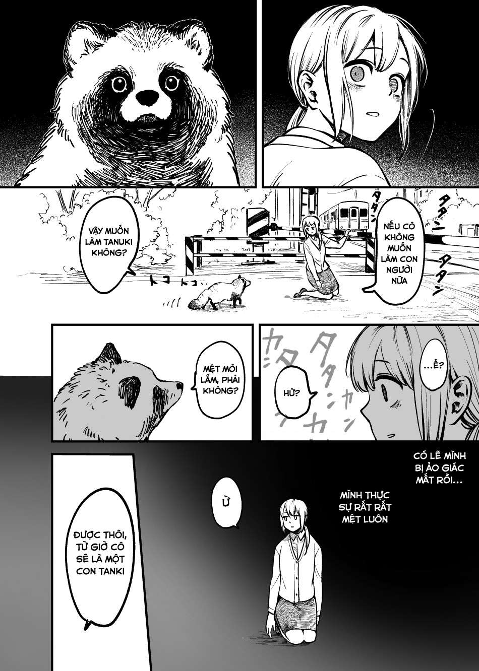 Bạn Có Muốn Làm Tanuki Không? Chapter 1 - Trang 2