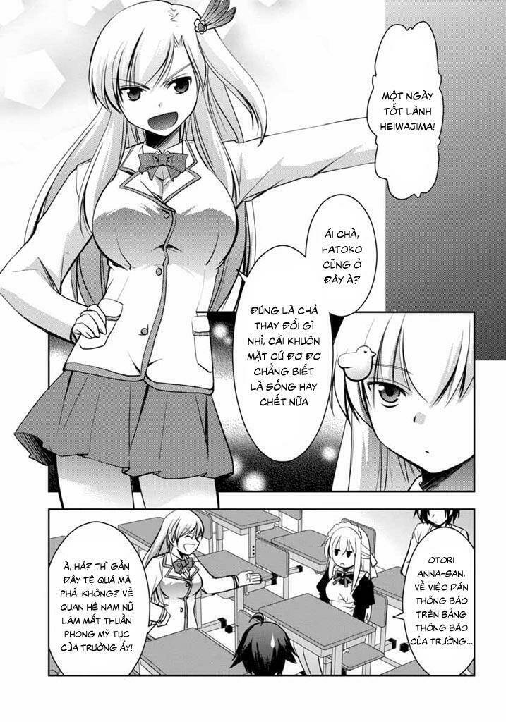 Hatoko-San To Rabukome Chapter 4 - Trang 2