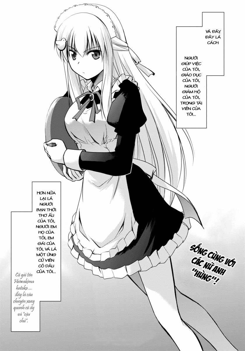 Hatoko-San To Rabukome Chapter 1 - Trang 2