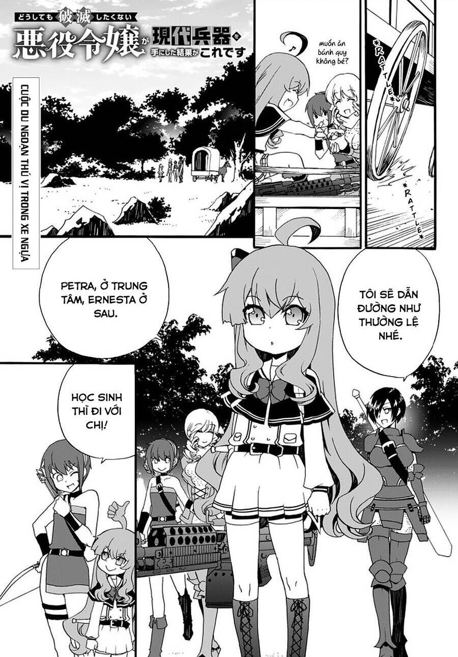 Doushitemo Hametsushitakunai Akuyaku Reijou Ga Gendai Heiki Wo Te Ni Shita Kekka Ga Kore Desu Chapter 35 - Trang 2