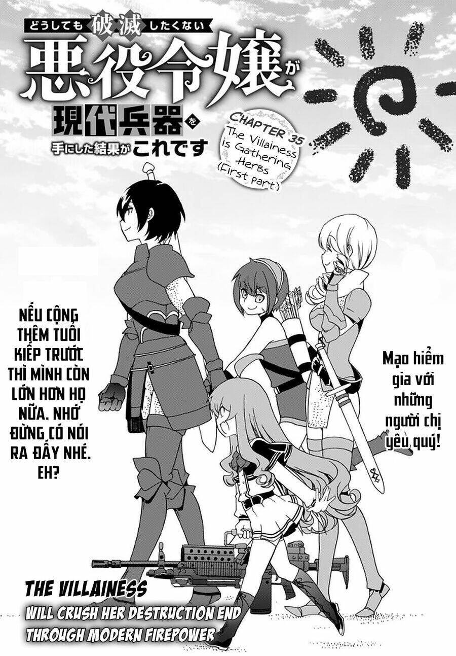 Doushitemo Hametsushitakunai Akuyaku Reijou Ga Gendai Heiki Wo Te Ni Shita Kekka Ga Kore Desu Chapter 35 - Trang 2