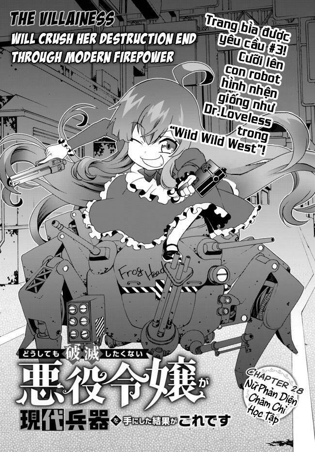 Doushitemo Hametsushitakunai Akuyaku Reijou Ga Gendai Heiki Wo Te Ni Shita Kekka Ga Kore Desu Chapter 28 - Trang 2