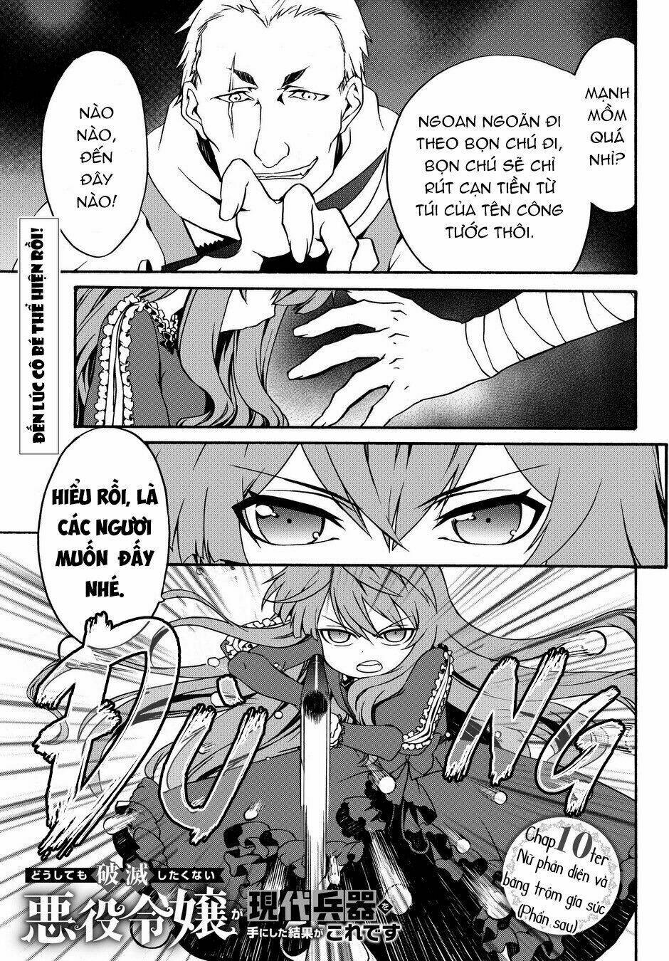 Doushitemo Hametsushitakunai Akuyaku Reijou Ga Gendai Heiki Wo Te Ni Shita Kekka Ga Kore Desu Chapter 10 - Trang 2