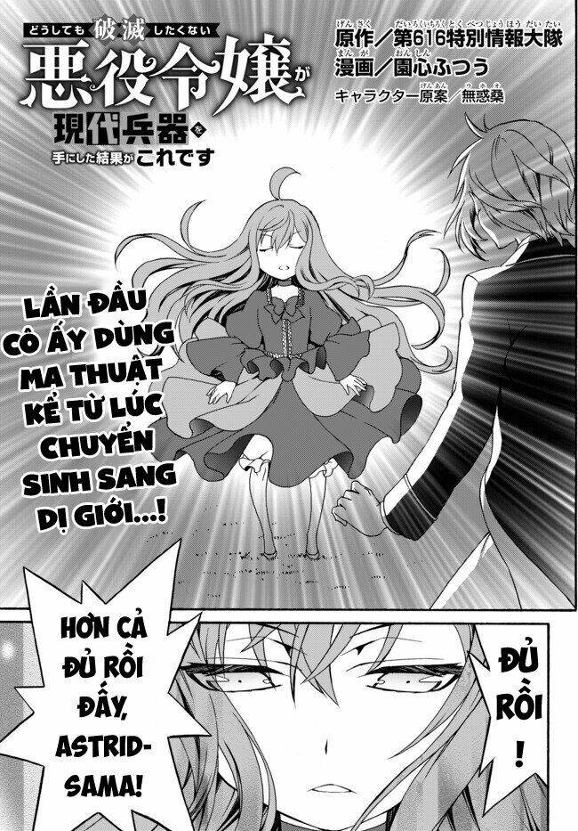 Doushitemo Hametsushitakunai Akuyaku Reijou Ga Gendai Heiki Wo Te Ni Shita Kekka Ga Kore Desu Chapter 3 - Trang 2