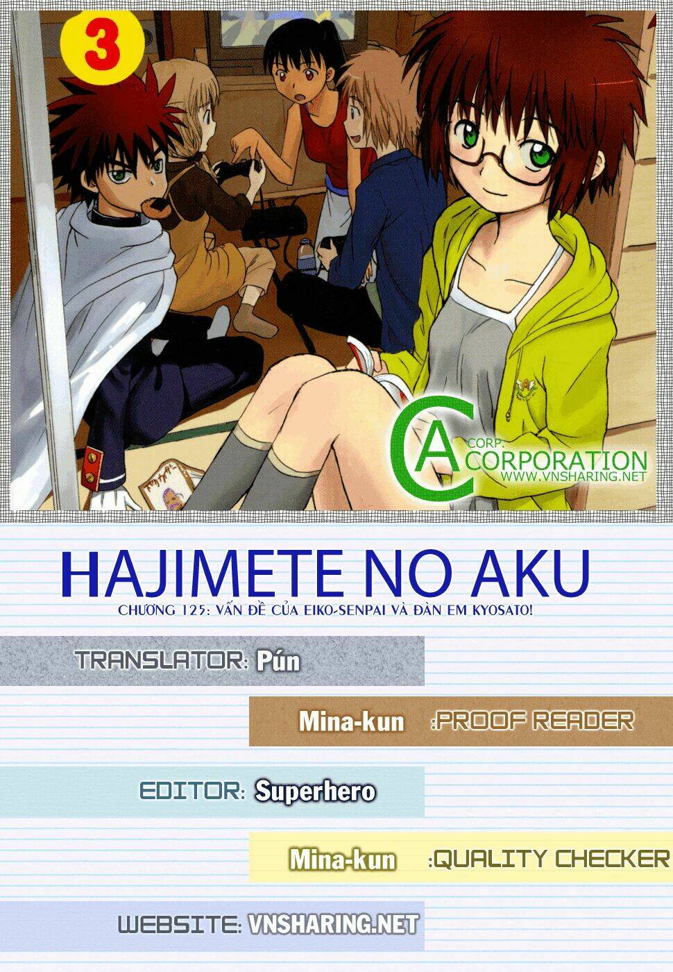 Hajimete No Aku Chapter 125 - Trang 2